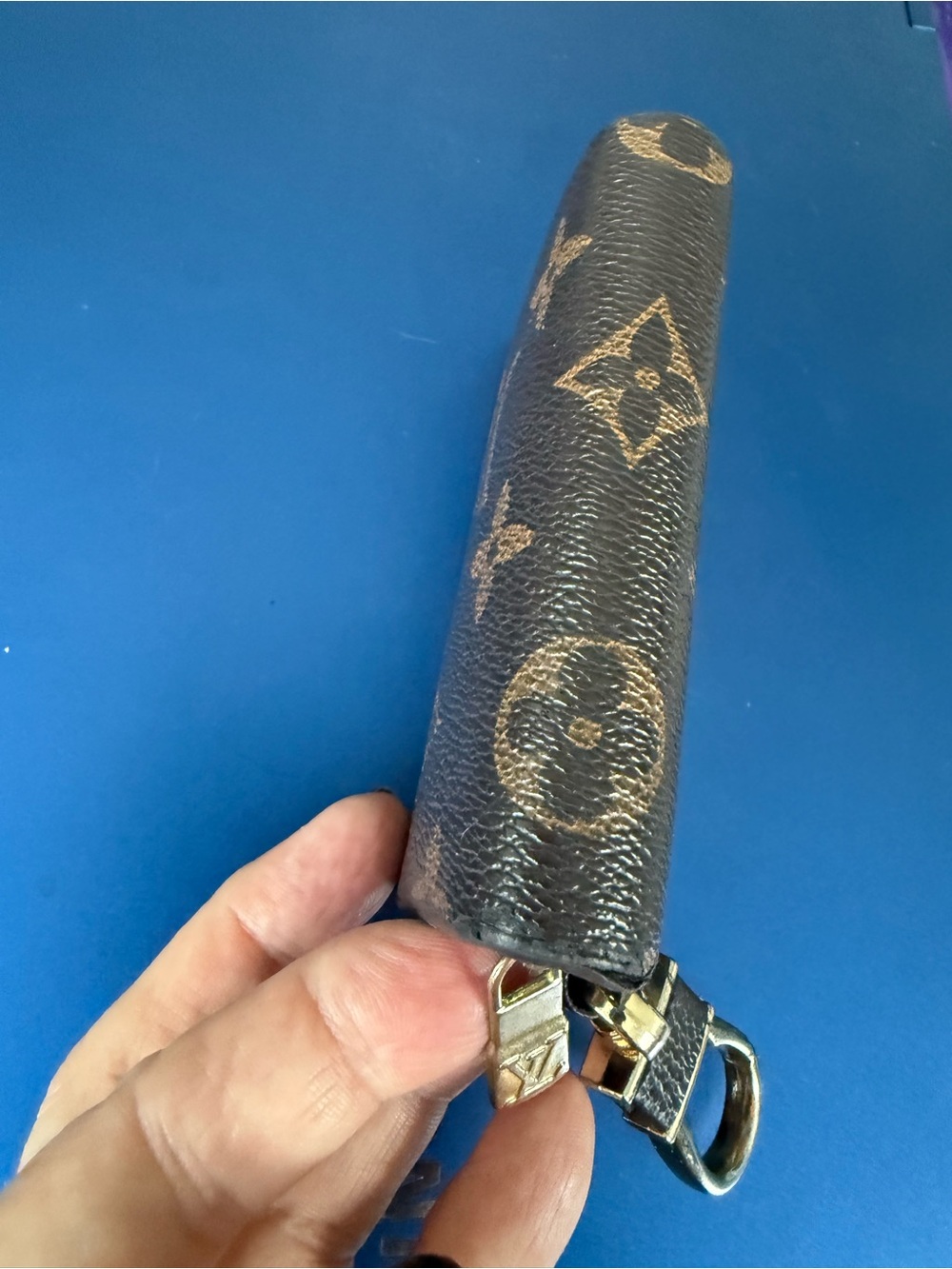 Louis Vuitton Monogram Key Pouch -need repair - Picture 4 of 9